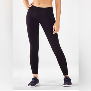 Fabletics Seamless Leggings in Black and Navy, Size M